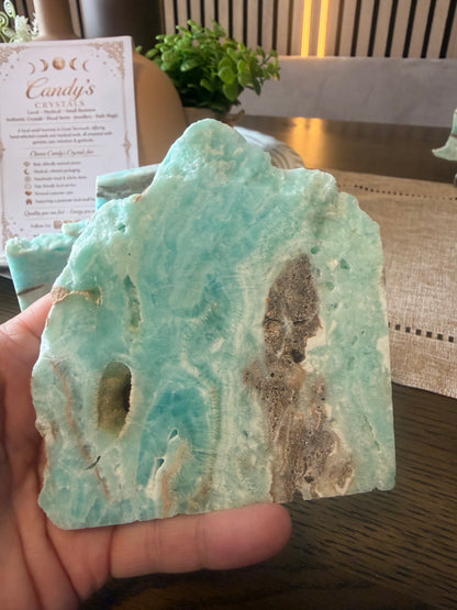 Beautiful Hemimorphite Slabs