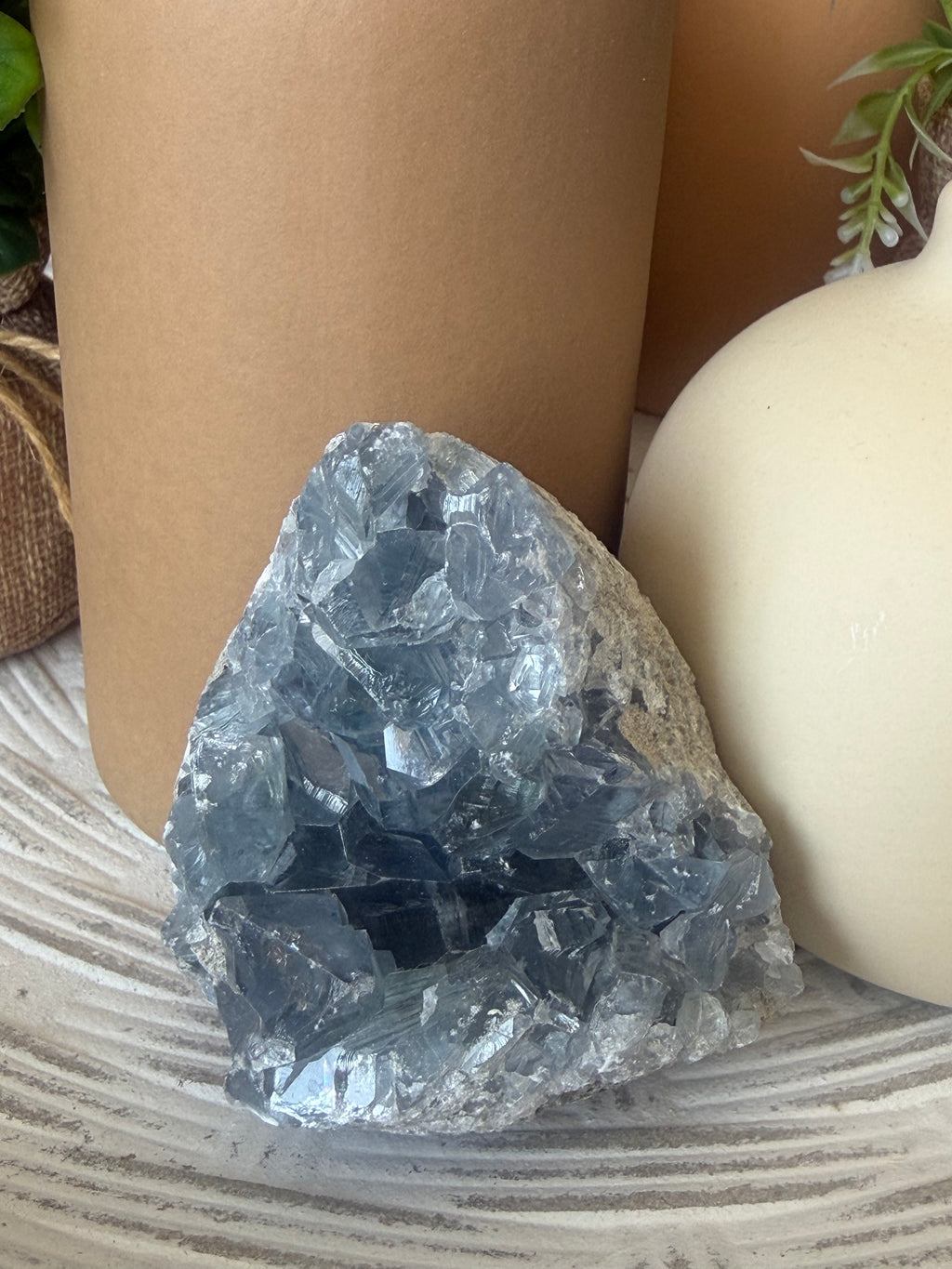 Celestite Freeform – Excellent Clarity