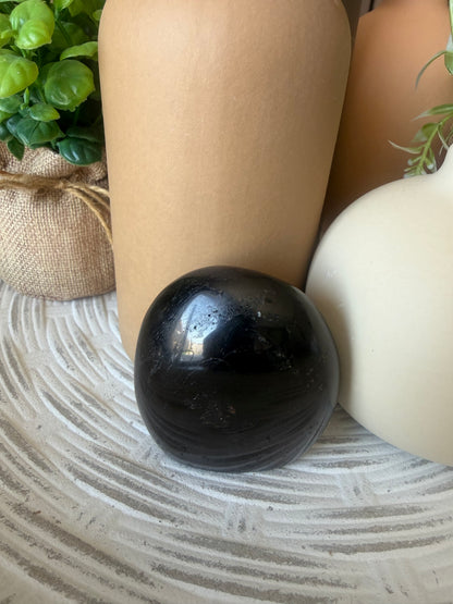 Black Tourmaline Polished Freeform