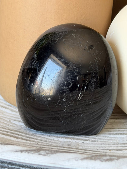 Black Tourmaline Polished Freeform