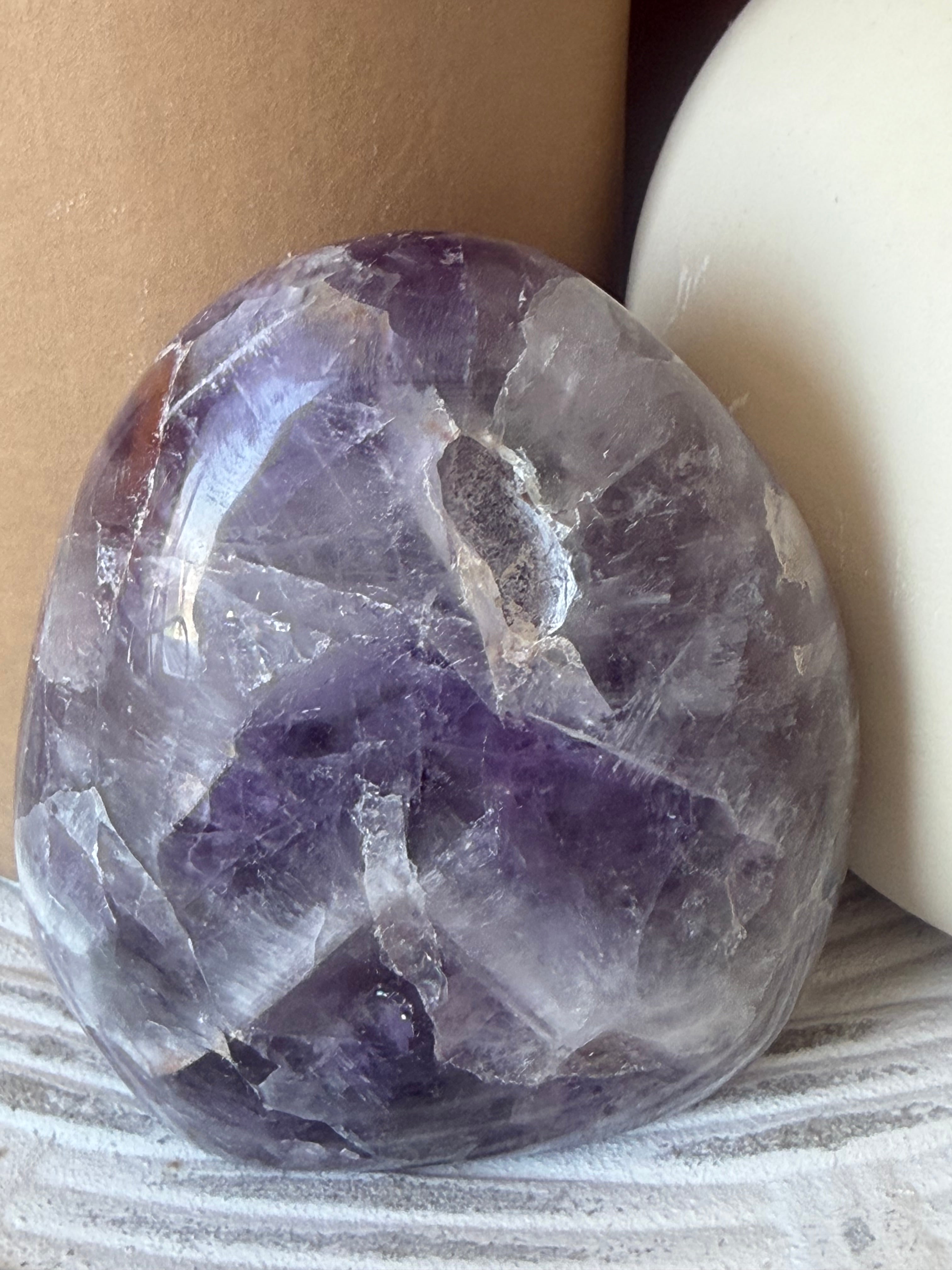 Chevron Amethyst Freeform