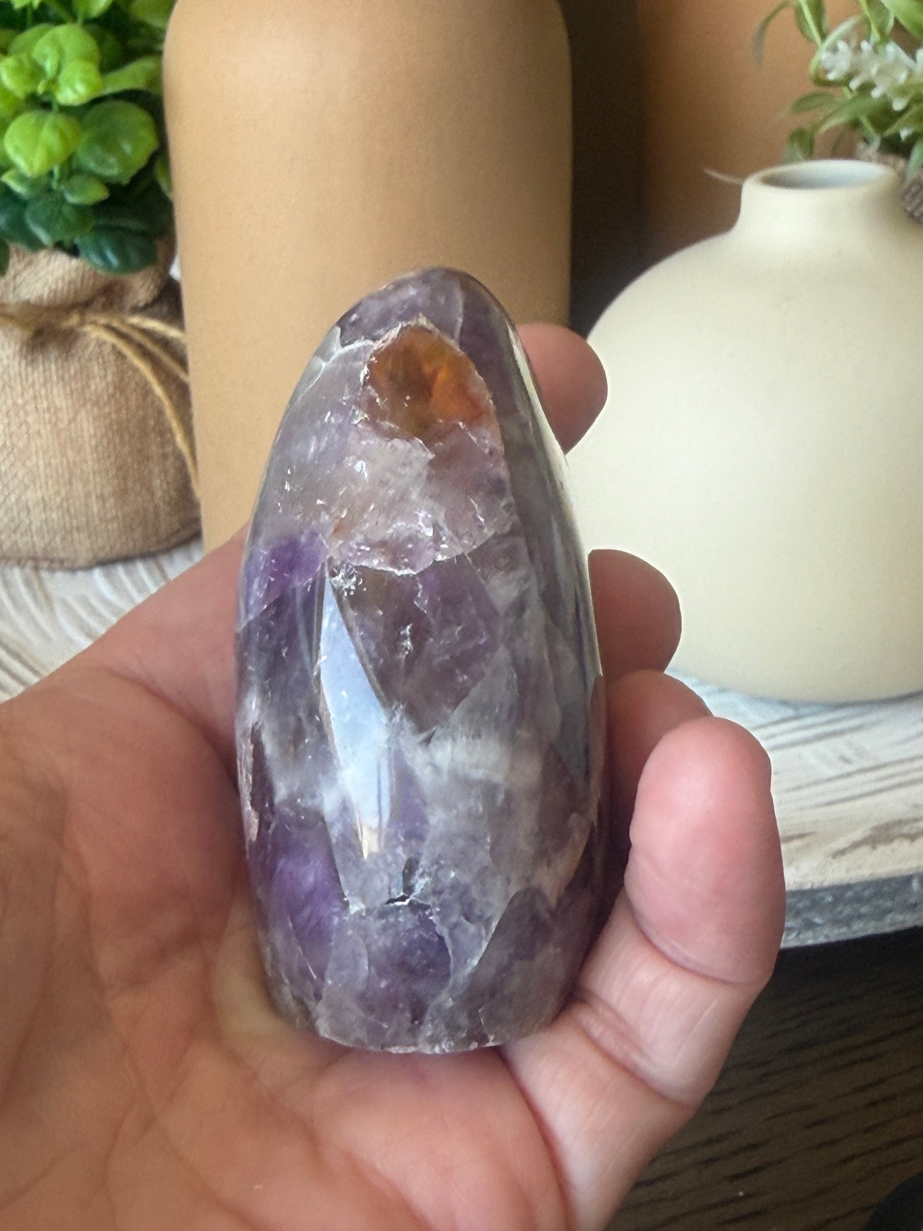 Chevron Amethyst Freeform