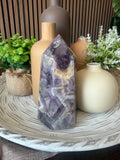 Chevron Amethyst Tower / Point – Large