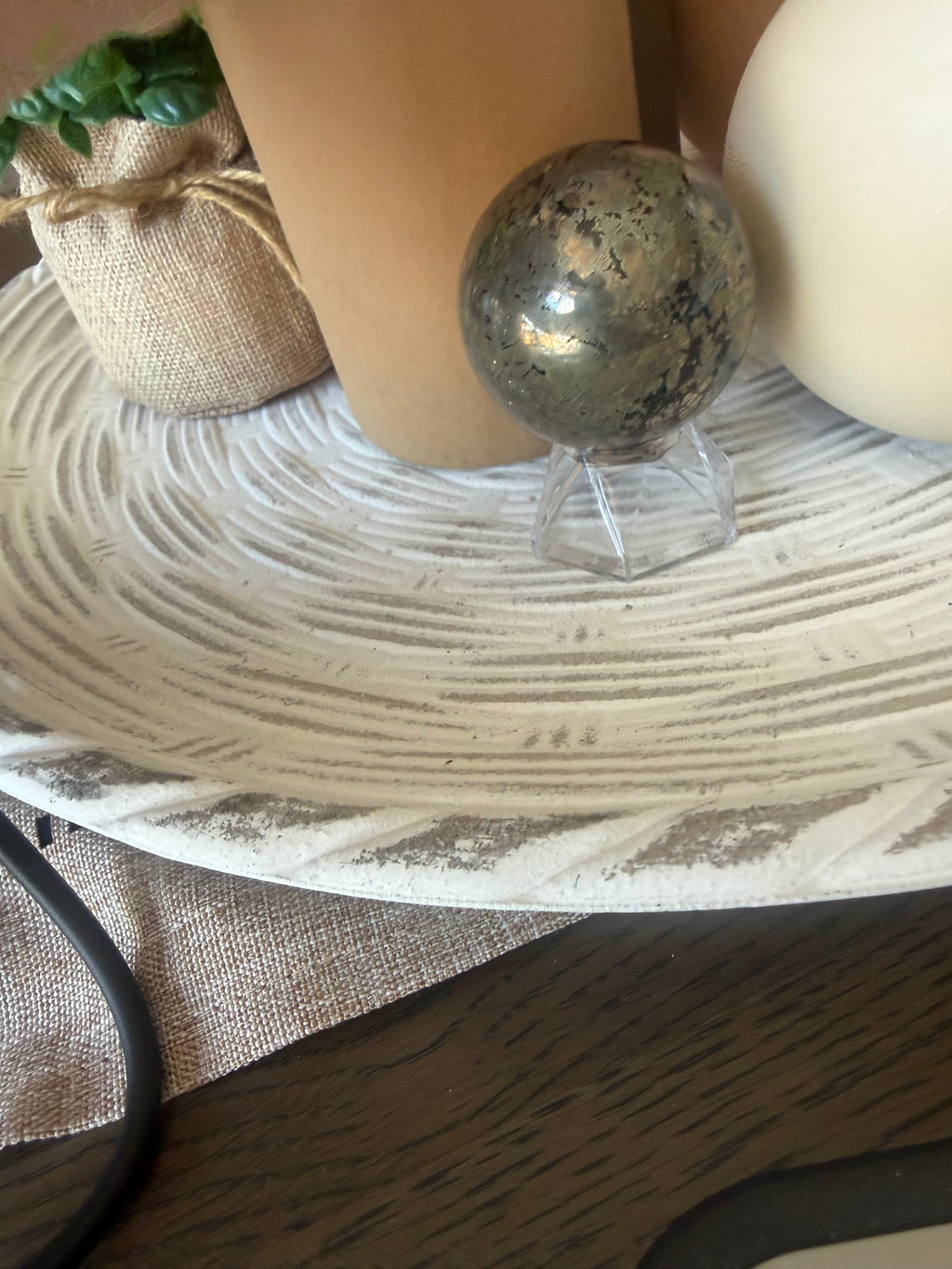 Healer's Gold Sphere (Pyrite & Magnetite)
