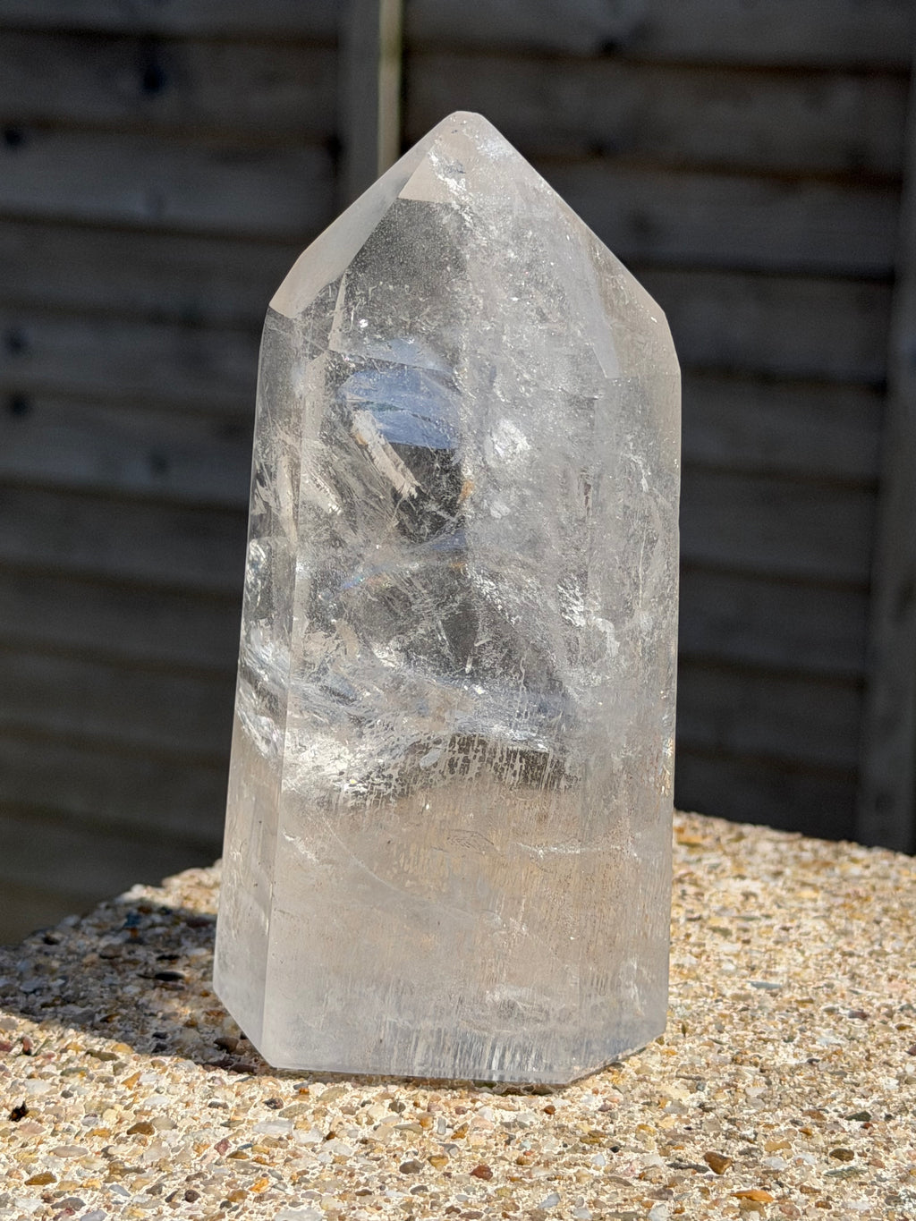High Grade Clear Quartz Tower / Point