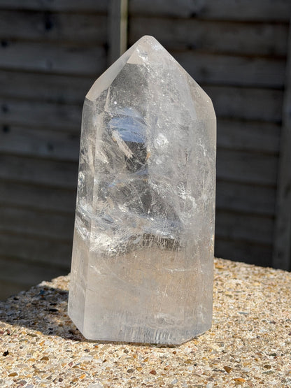 High Grade Clear Quartz Tower / Point