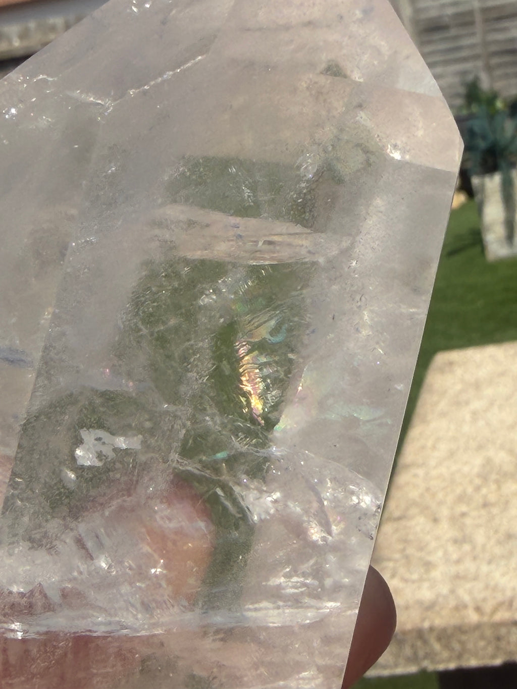 High Grade Clear Quartz Tower / Point