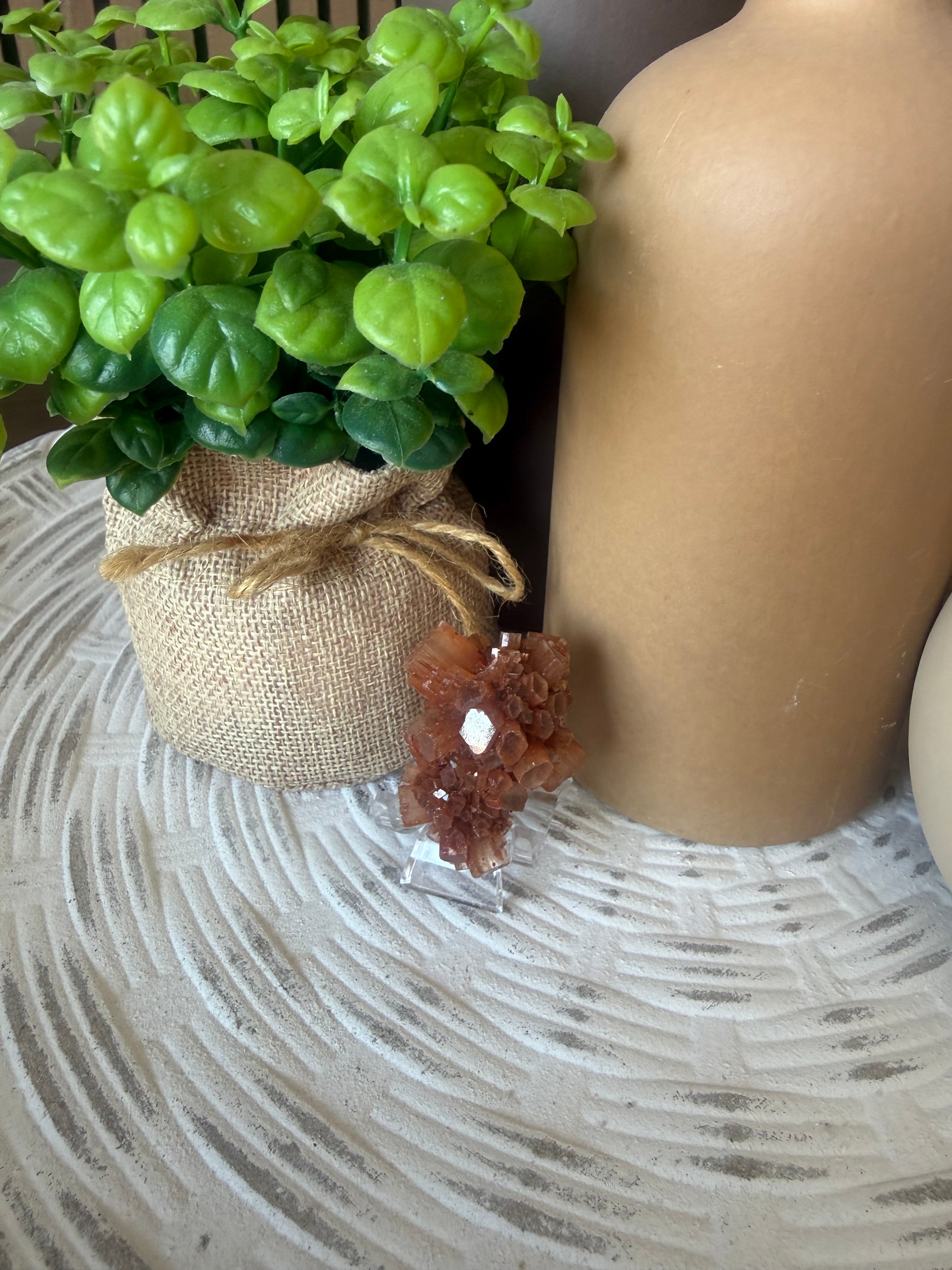 Aragonite Sputnik Crystal Cluster