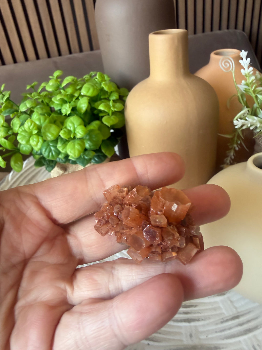 Aragonite Sputnik Crystal Cluster