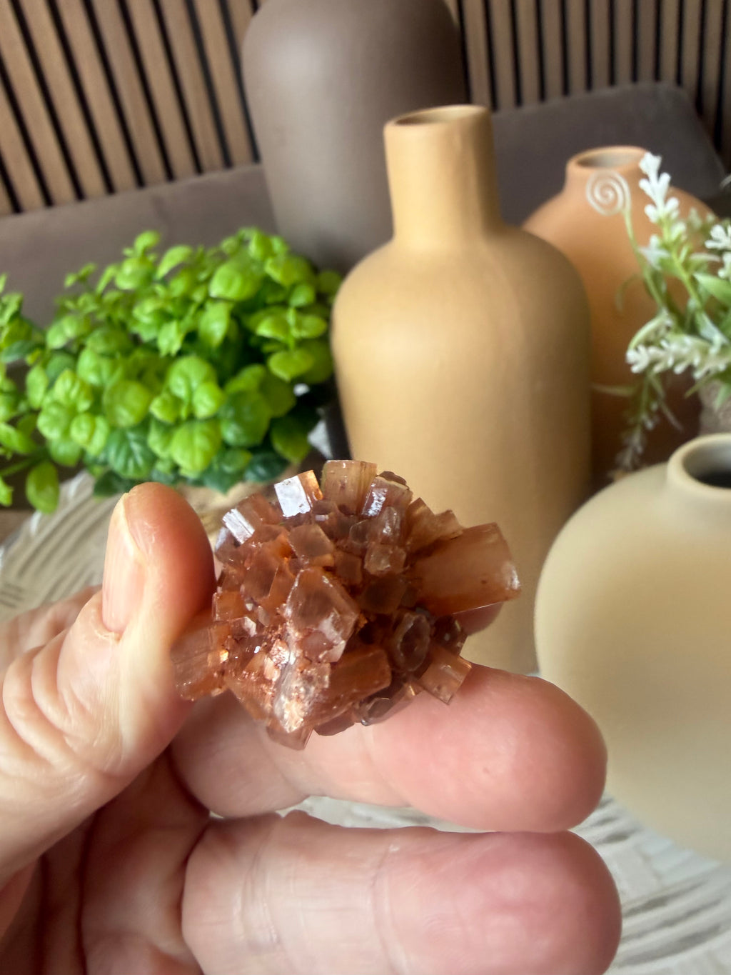 Aragonite Sputnik Crystal Cluster