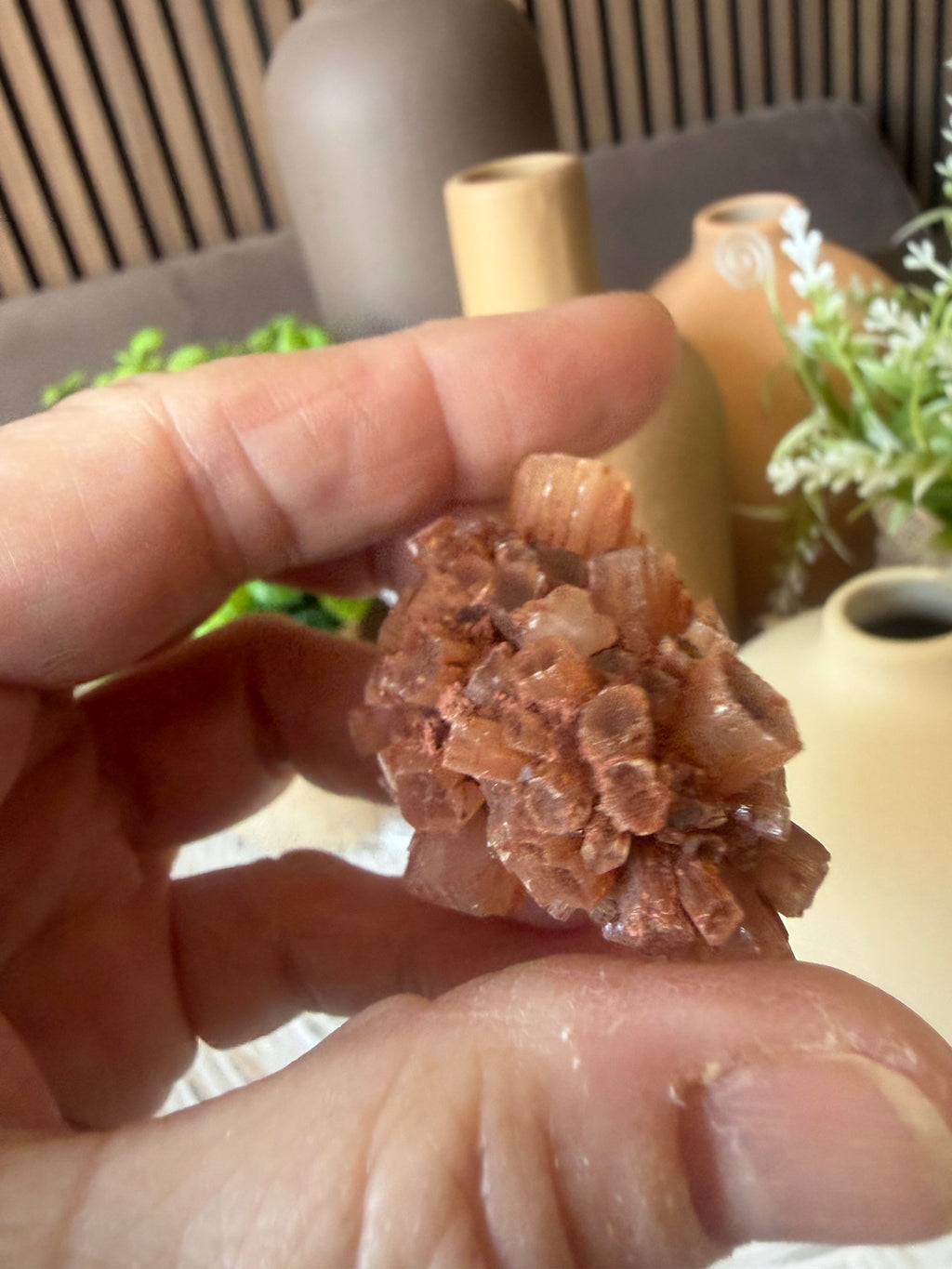 Aragonite Sputnik Crystal Cluster