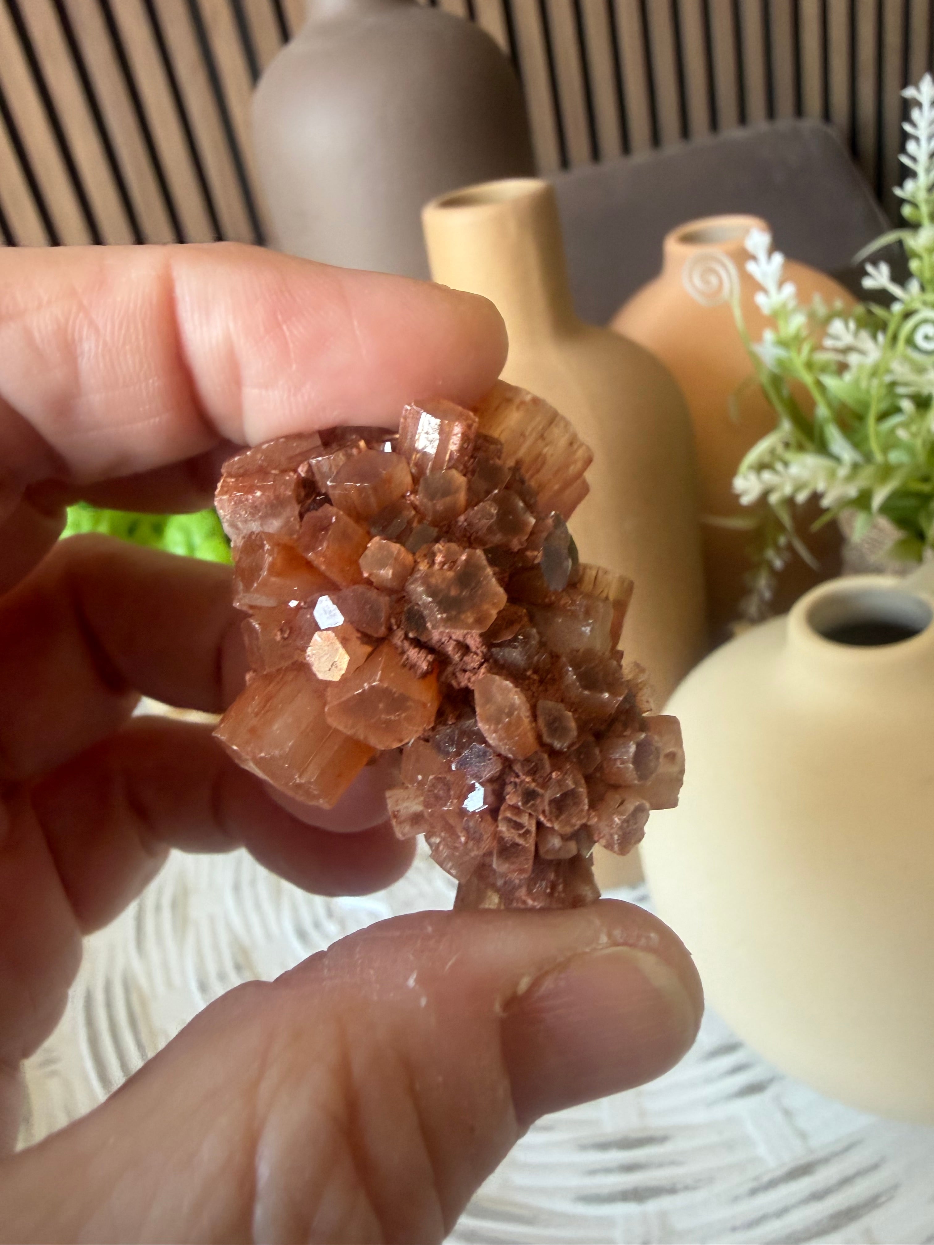 Aragonite Sputnik Crystal Cluster