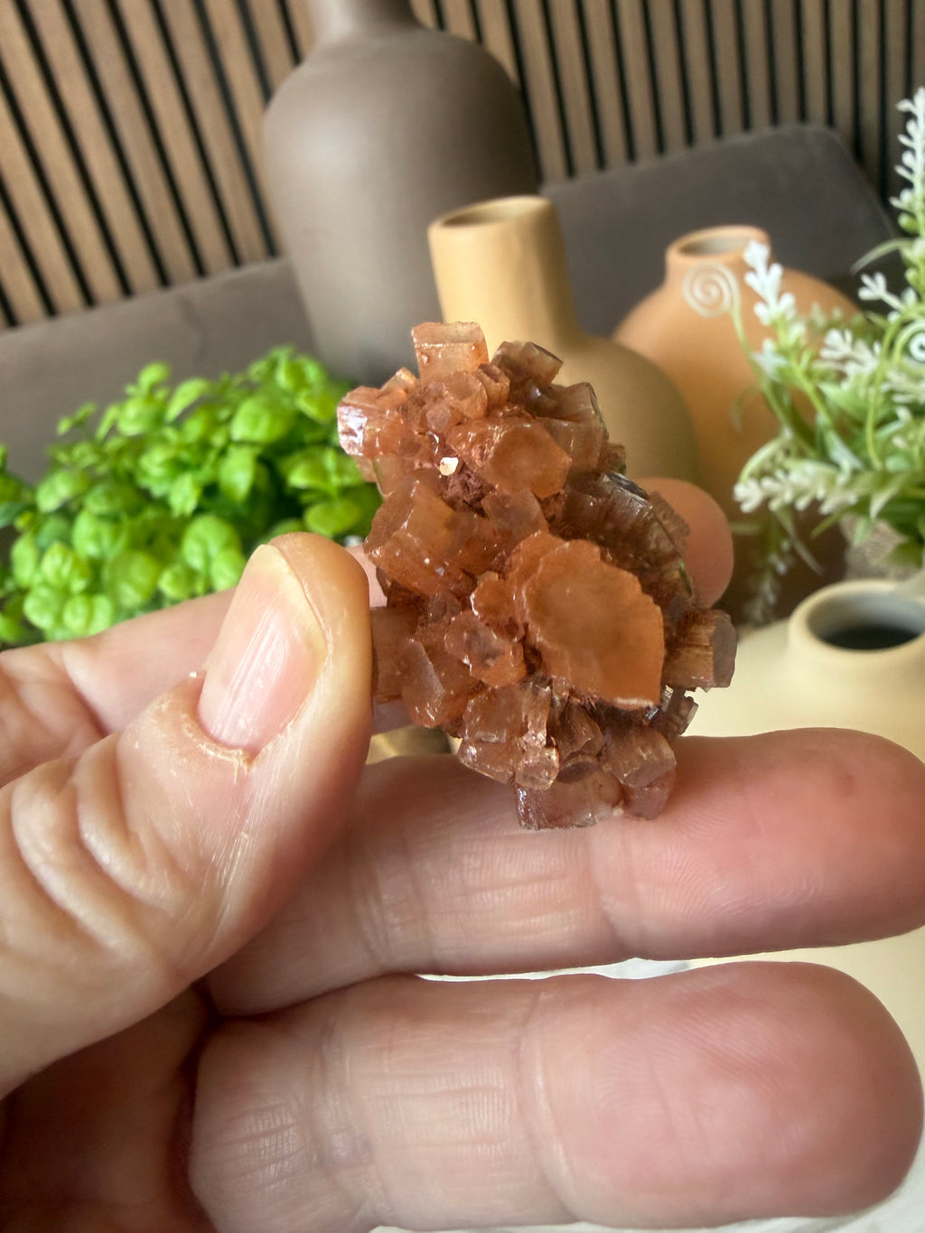 Aragonite Sputnik Crystal Cluster