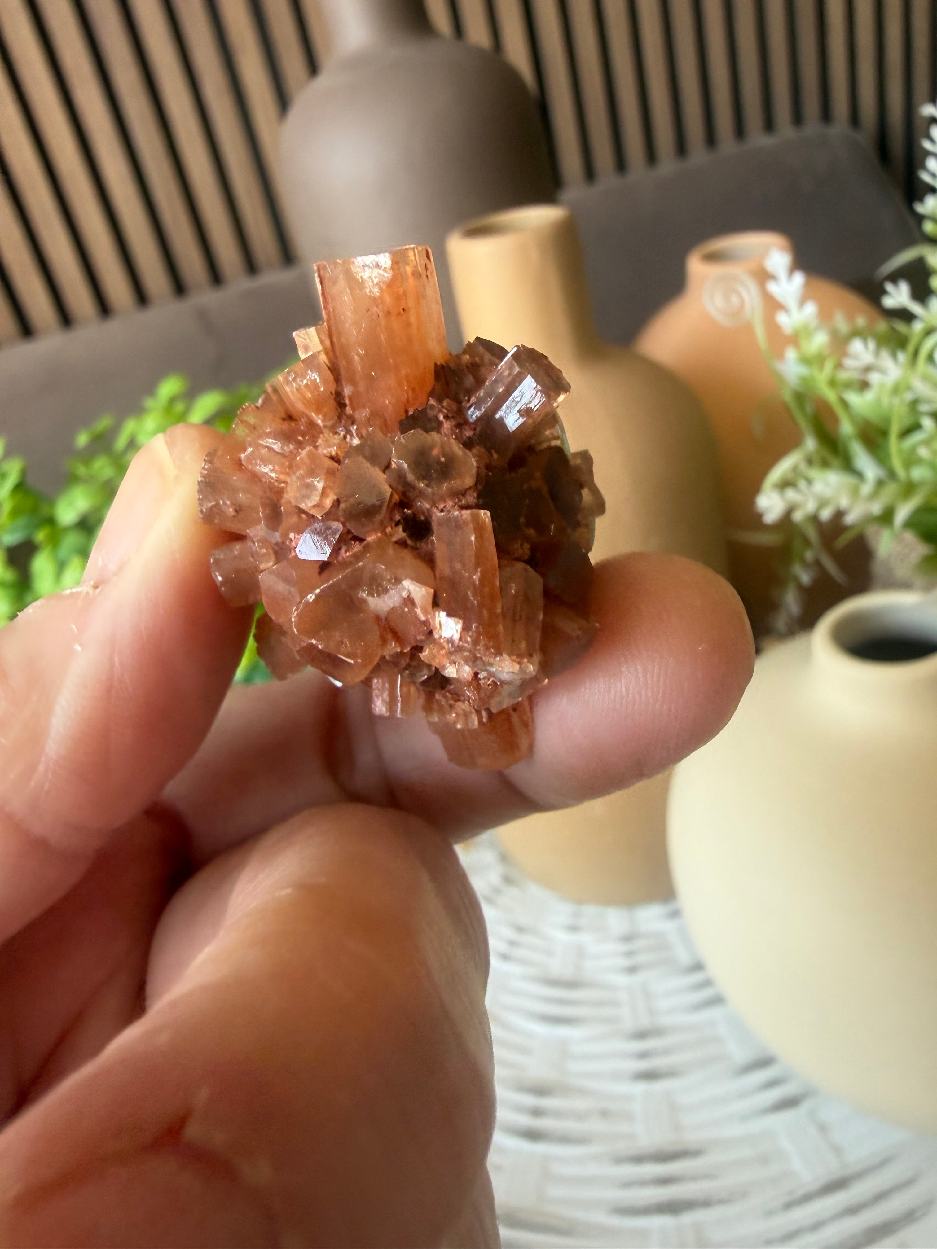 Aragonite Sputnik Crystal Cluster