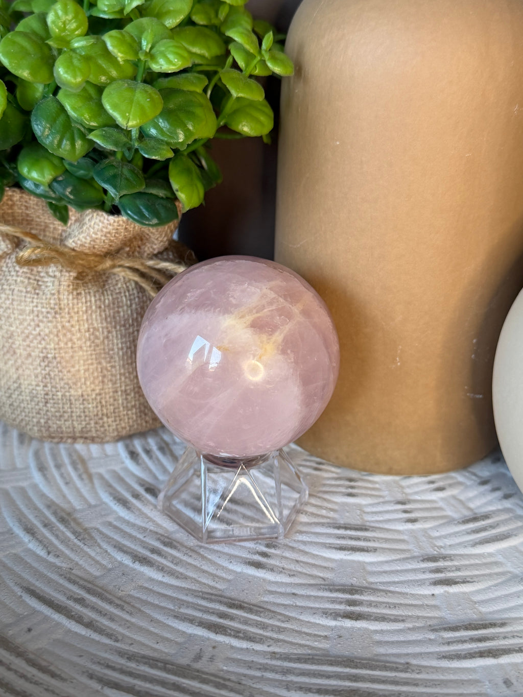 Rose Quartz Sphere