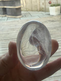 Clear Quartz Palm Stone