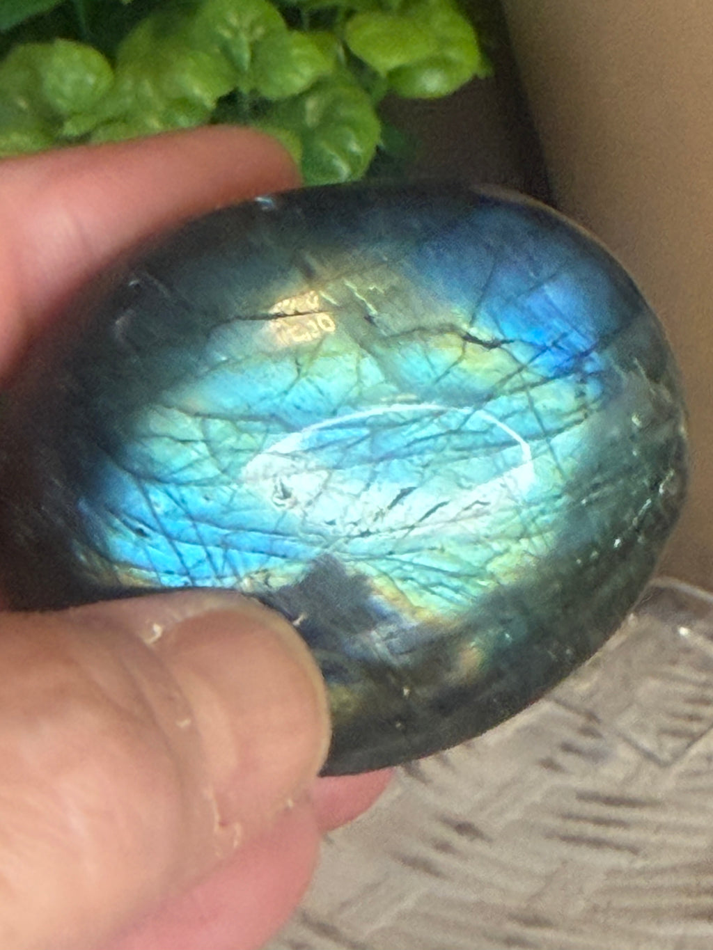 Labradorite Palm Stone