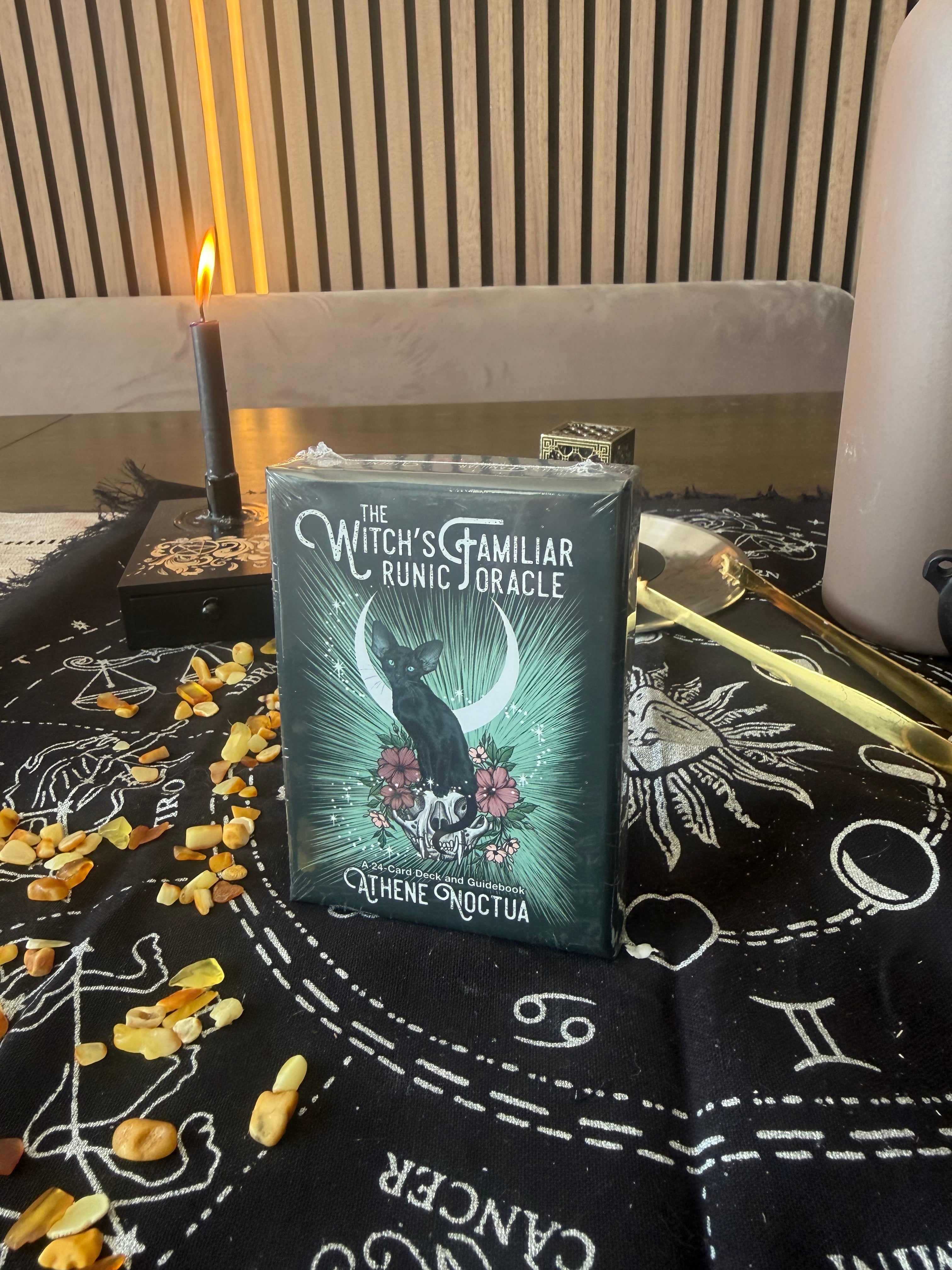 The Witch's Familiar Runic Oracle Cards