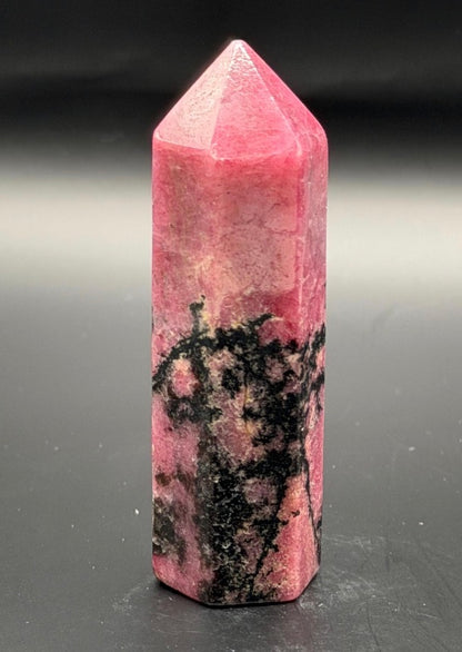 High Quality Rhodonite tower