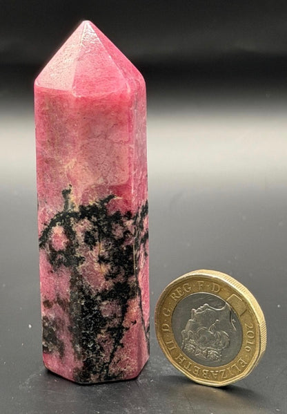 High Quality Rhodonite tower
