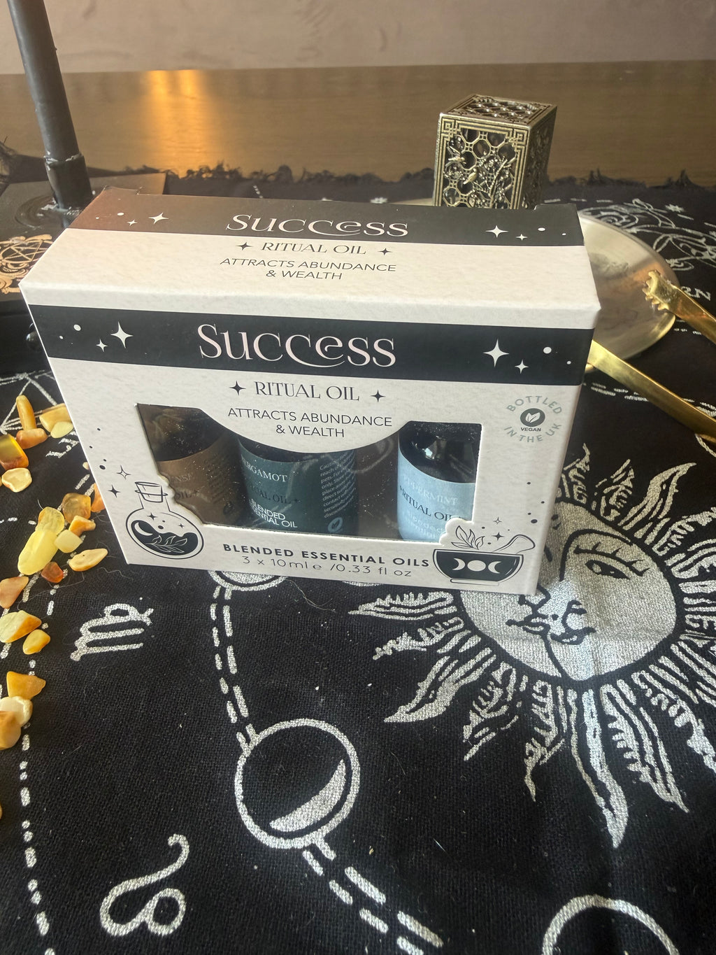 Success Ritual Blended Essential Oils Set of 3