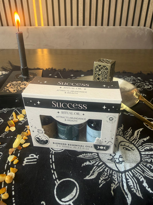 Success Ritual Blended Essential Oils Set of 3