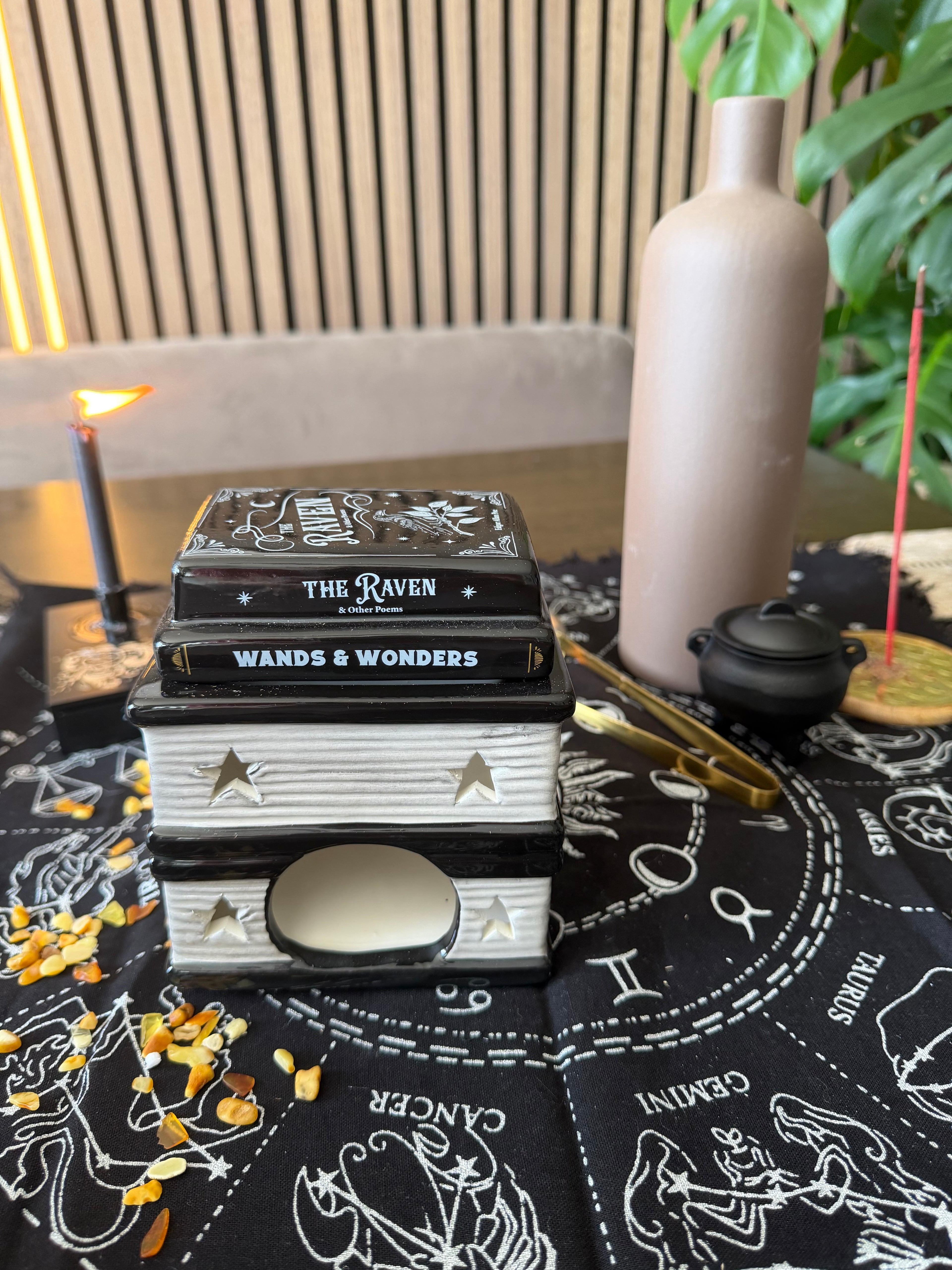 Book of Spells Oil Burner and Wax Warmer
