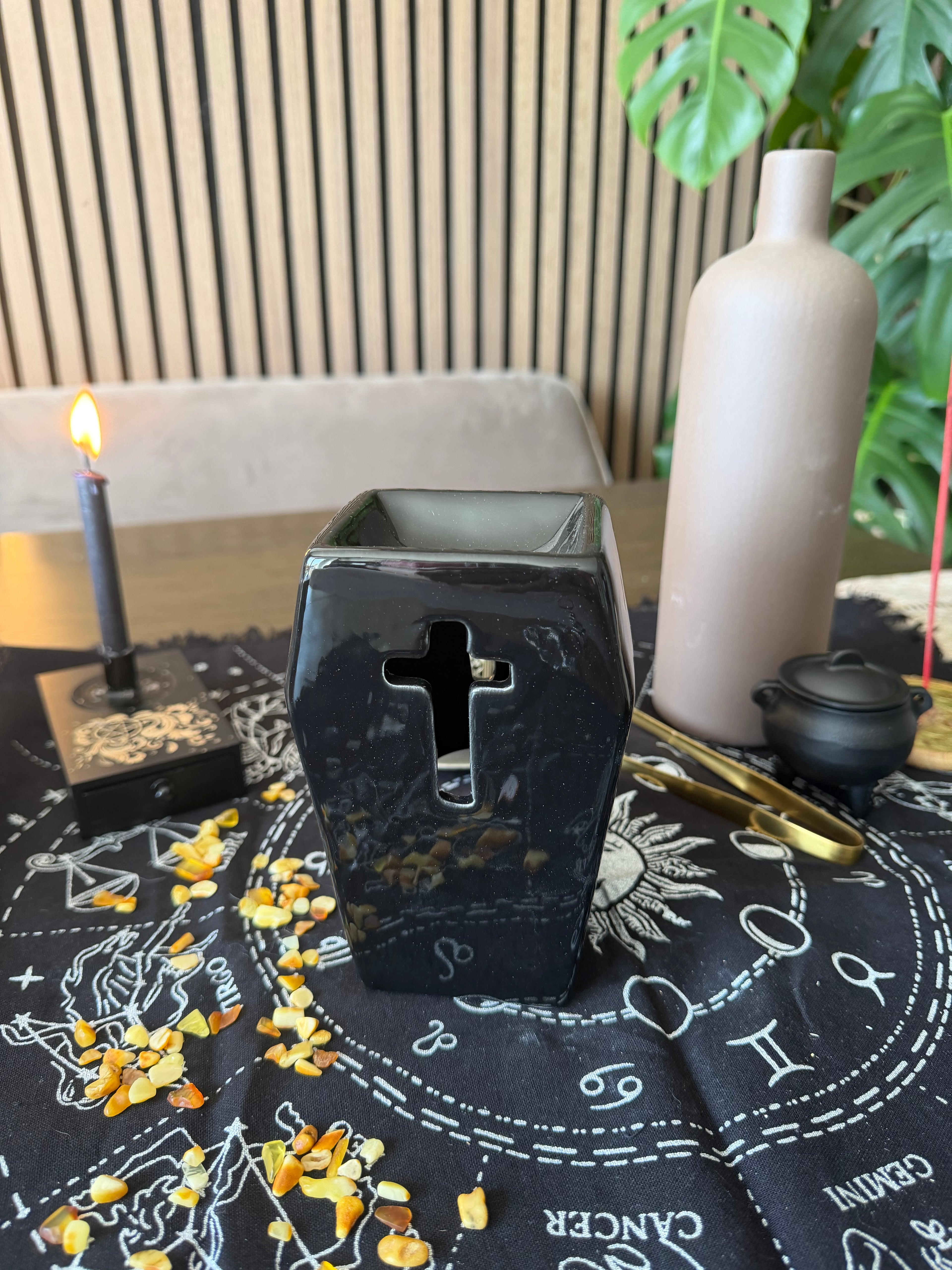 Coffin Oil Burner