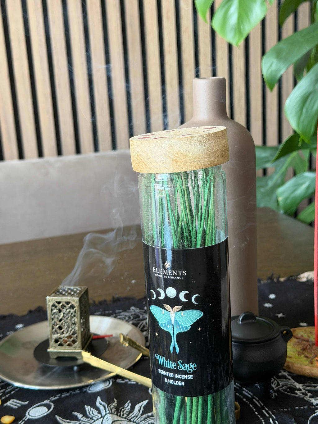 Dark Forest Incense Sticks & Holder | Elements Home Fragrance