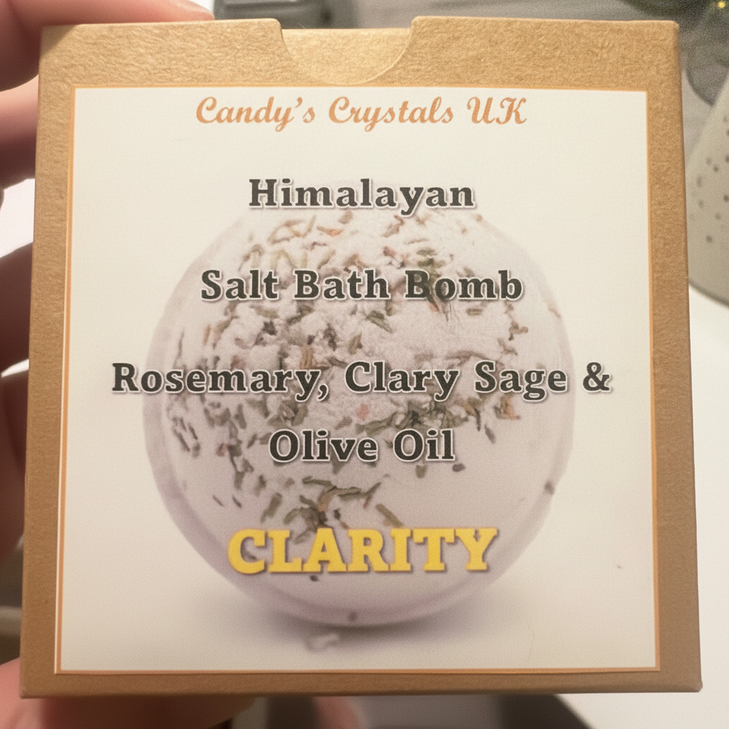 Himalayan Salt Bath Bomb — Clarity