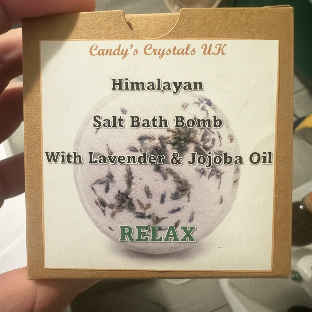 Himalayan Salt Bath Bomb — Relax