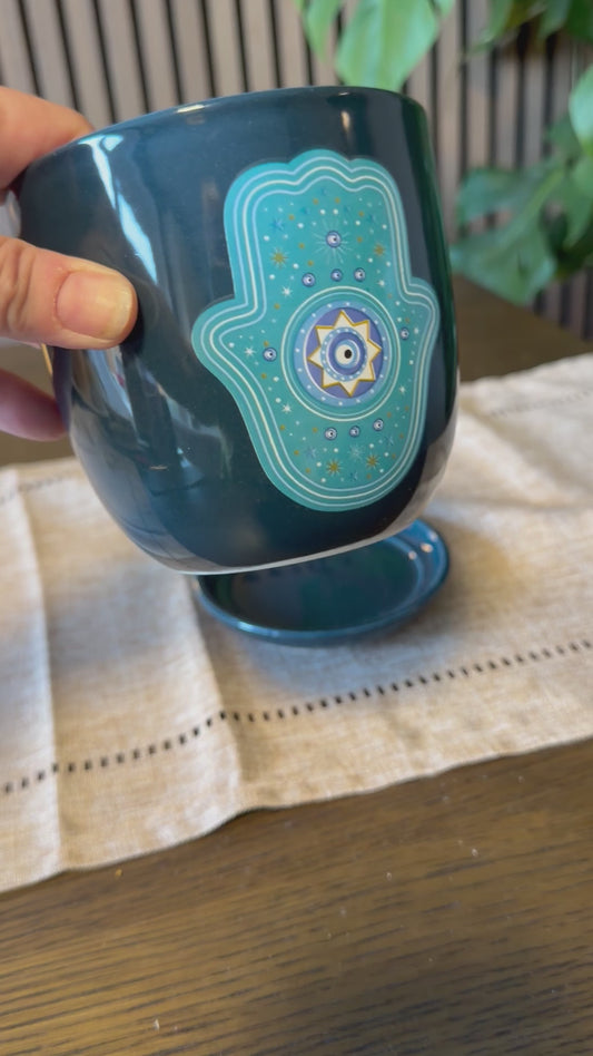 Hand of Hamsa Plant Pot