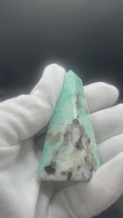 Beautiful Amazonite Obelisks