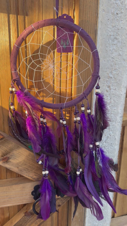 Peacock Feather Dream Catcher